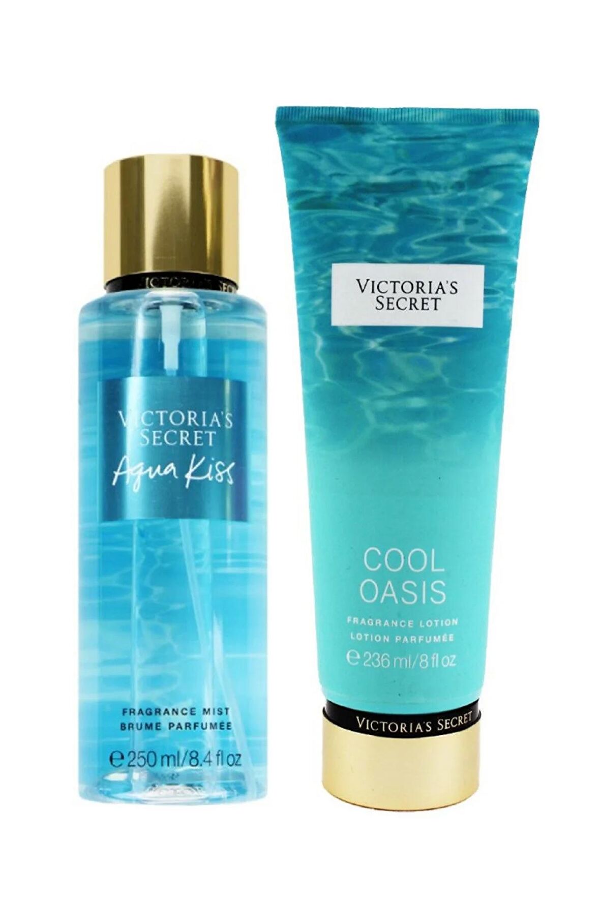 Aqua Kiss & Cool Oasis Vücut Losyonu Ve Spreyi 2'li Set