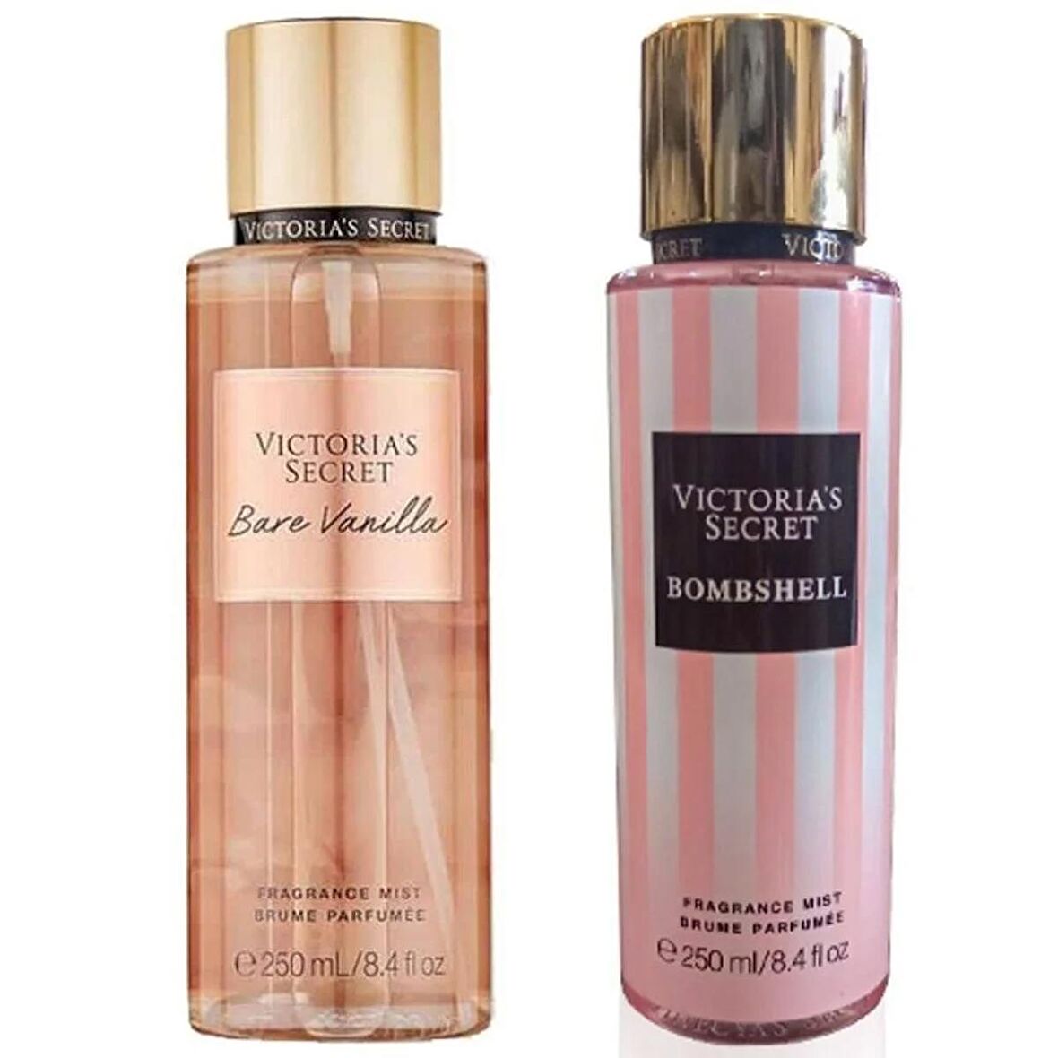Bare Vanilla-Bombshell Vücut Spreyi İkili Set