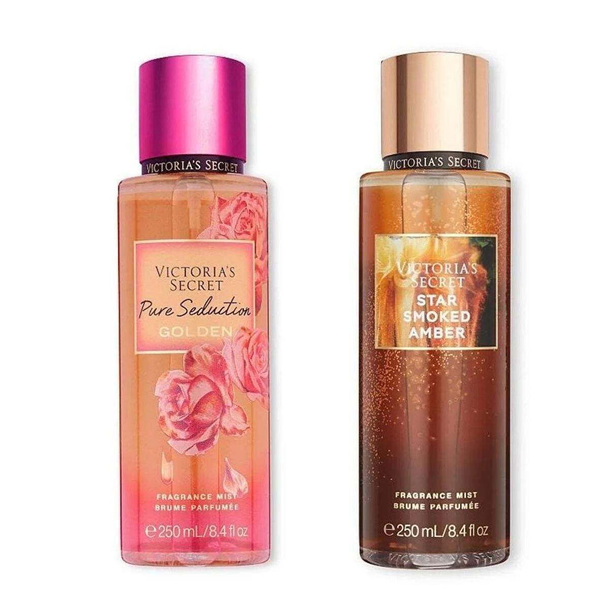 Pure Seduction Golden-Star Smoked Amber Vücut Spreyi İkili Set