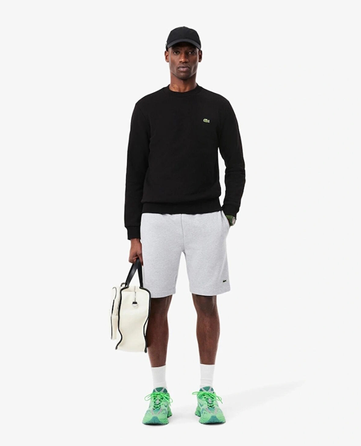 Lacoste Erkek Basic Bisiklet Yaka Sweatshirt 