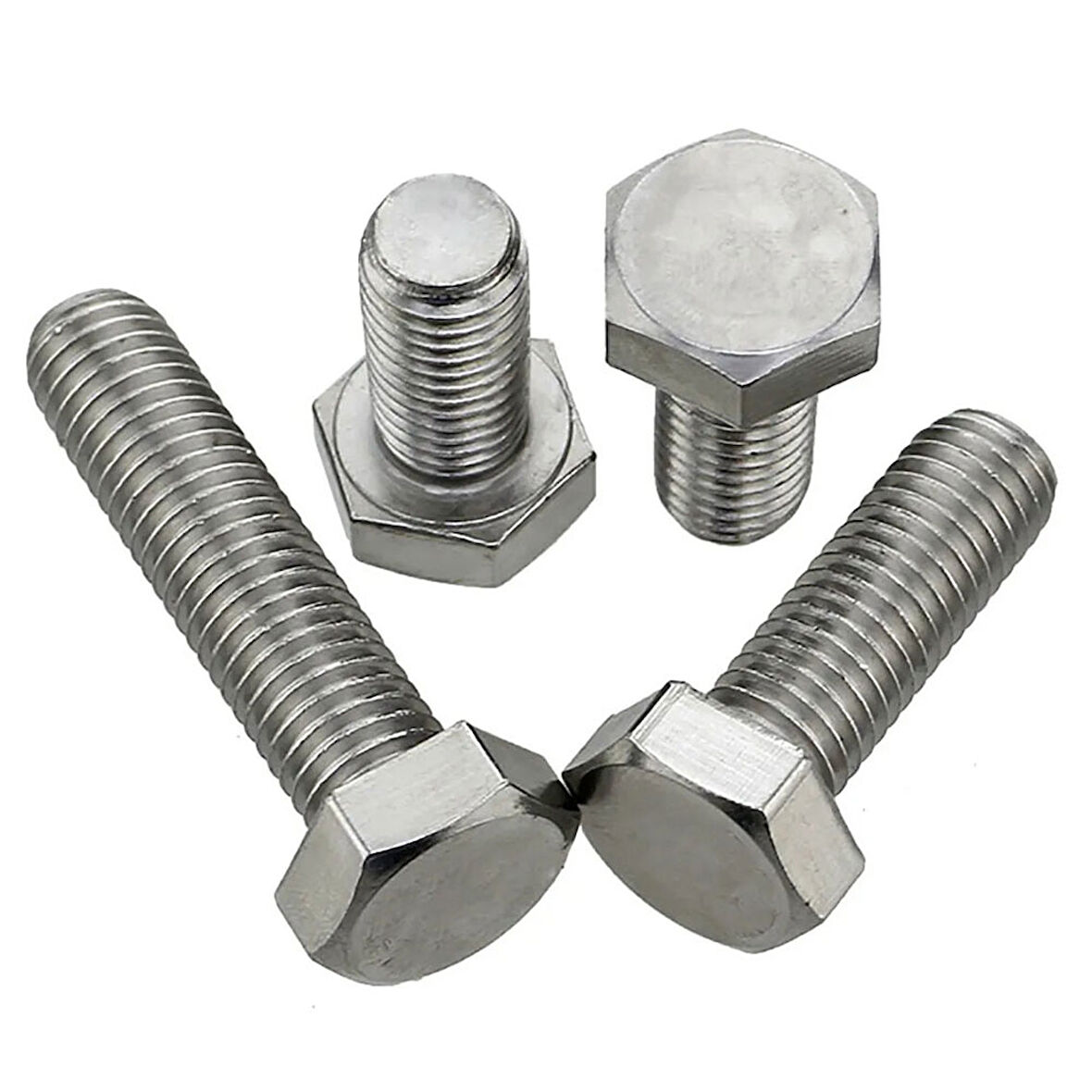 Altıköşe Altıgen AKB Civata M10x25 - 100 Adet (944944)