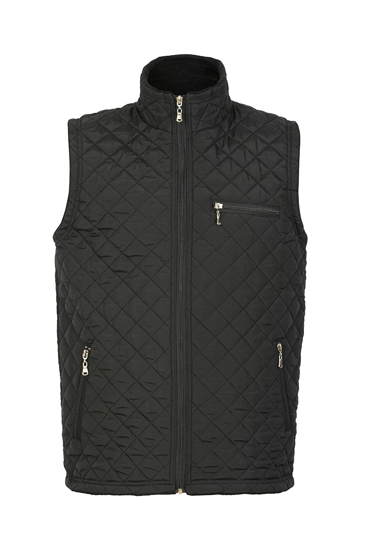 Siyah Kapitone Yelek