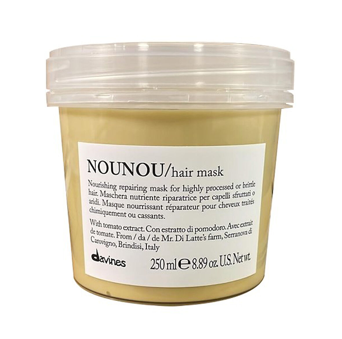 Davines Nounou Besleyici ve Koruyucu Bakım Maskesi 250 ml