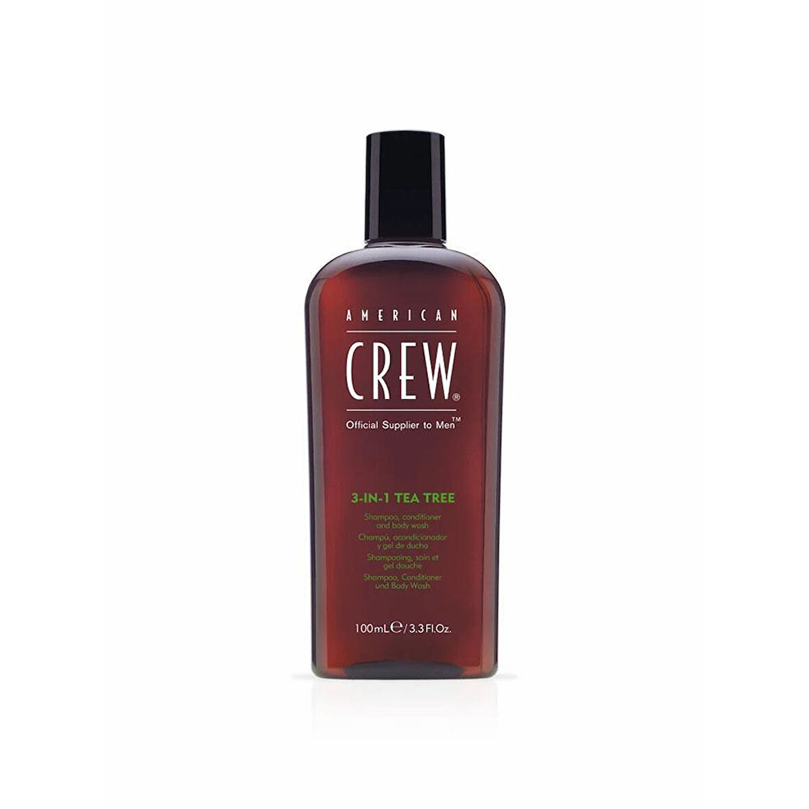 American Crew 3in1 Tea Tree Şampuan Saç Kremi Vücut Jeli  Erkekler için 450ML