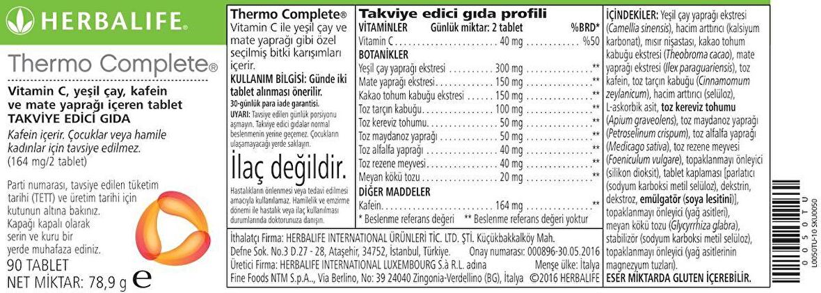 Herbalife Thermo Complete