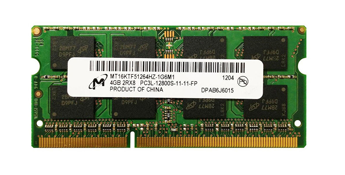 MT 4GB DDR3 1600MHz Laptop Notebook Ram