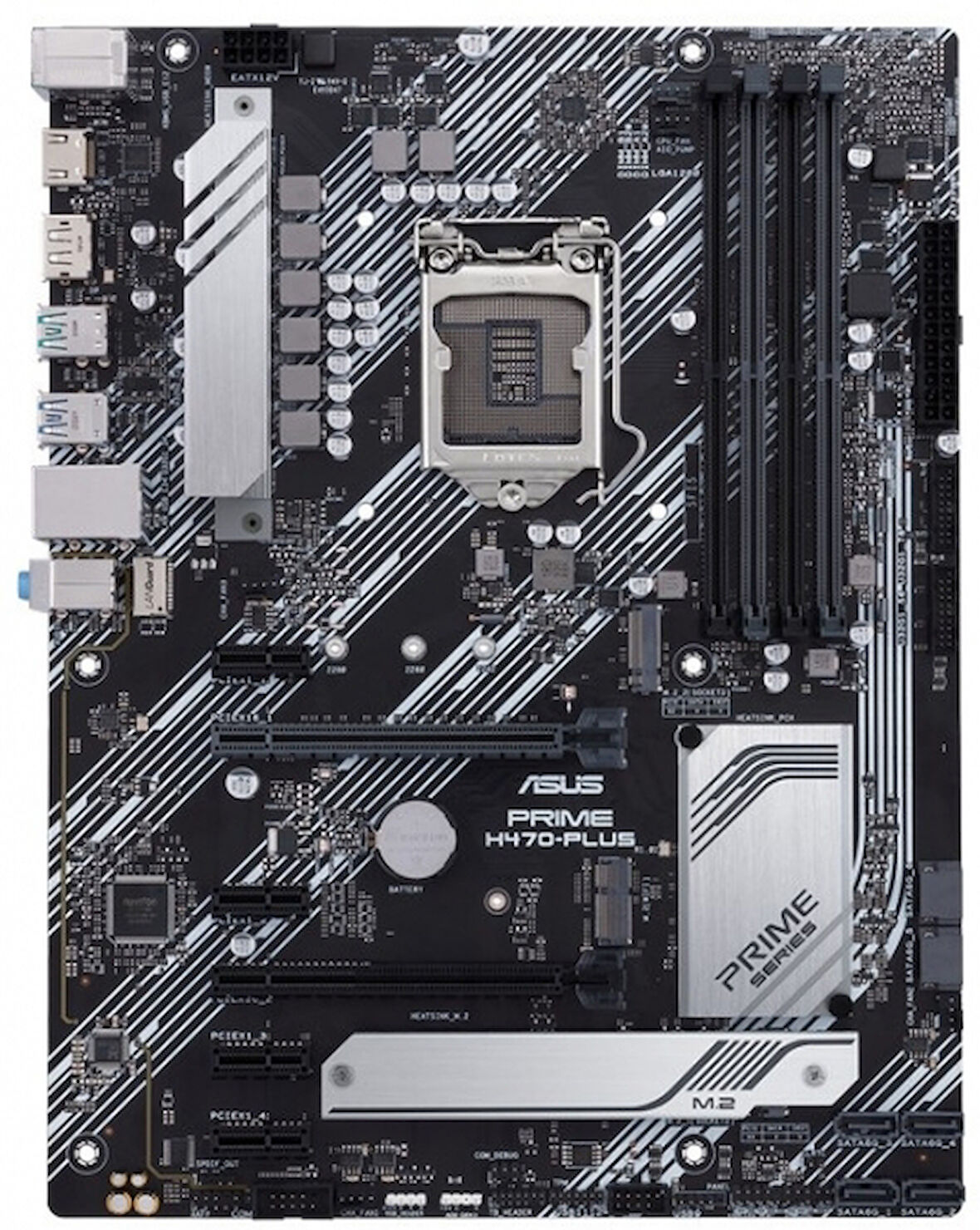 Asus Prime H470-Plus 1200 DDR4 2933MHz(O.C) M.2 Anakart
