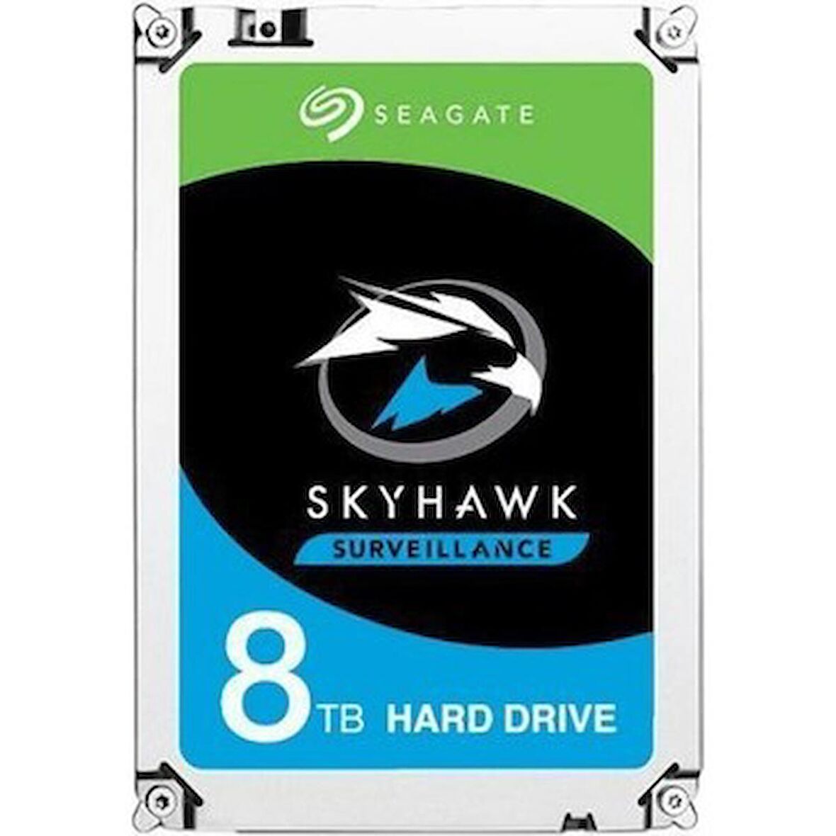 Seagate Skyhawk ST8000VX004 Sata 3.0 7200 RPM 3.5 inç 8 TB Harddisk