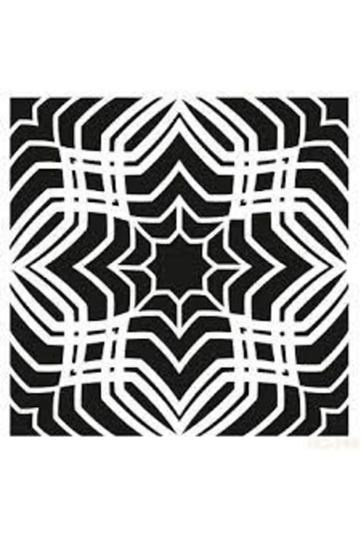 Hd149 Home Dekor Stencil 45x45