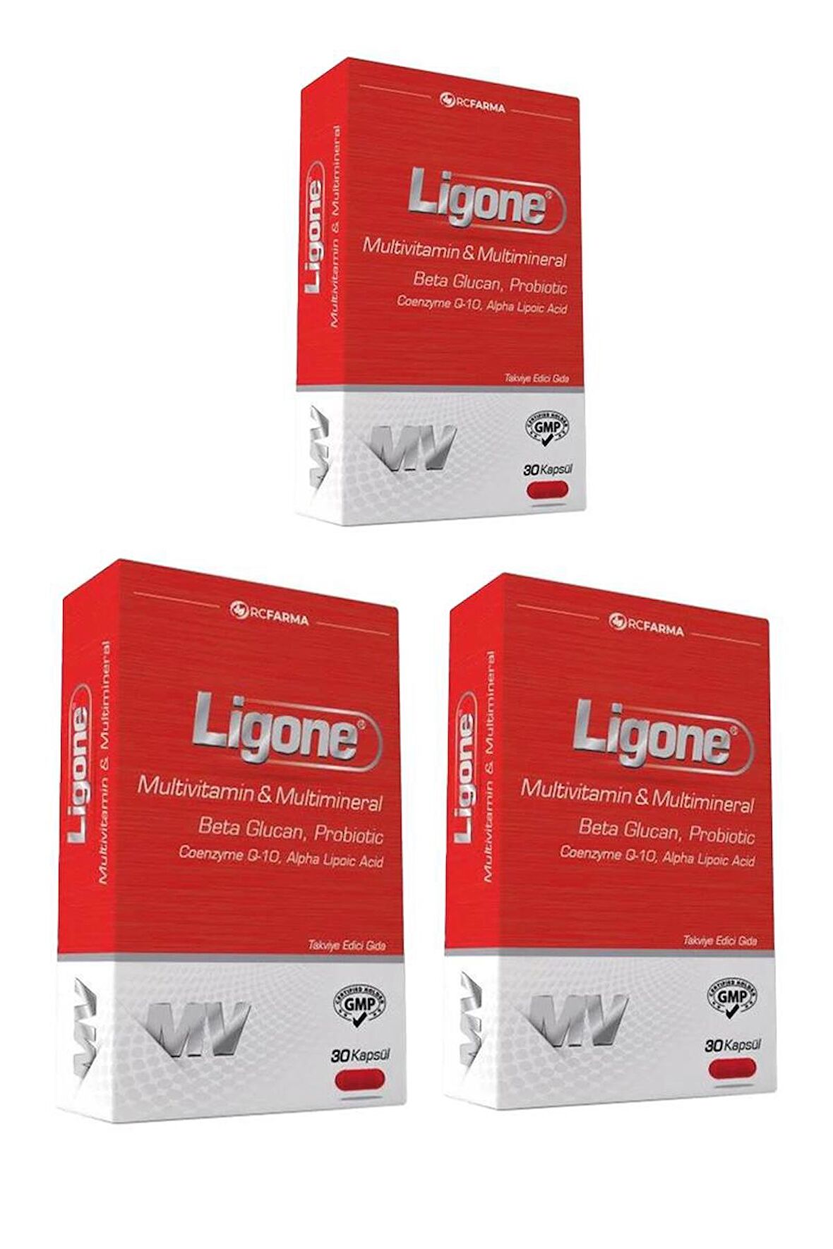 Ligone Multivitamin 30 Kapsül x 3 Adet