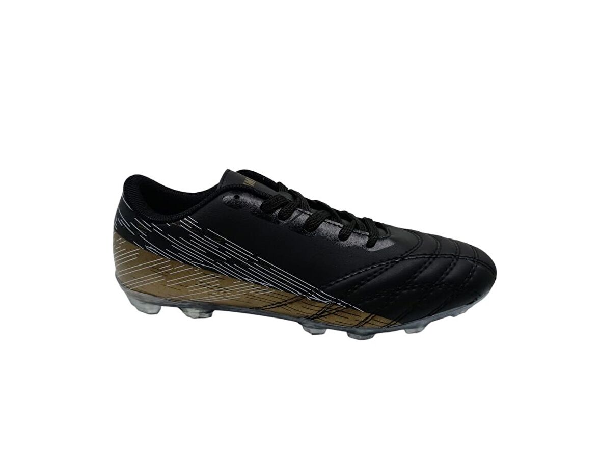 Jump 28221 Siyah - Camel Erkek Çim -  Krampon Futbol Ayakkabısı