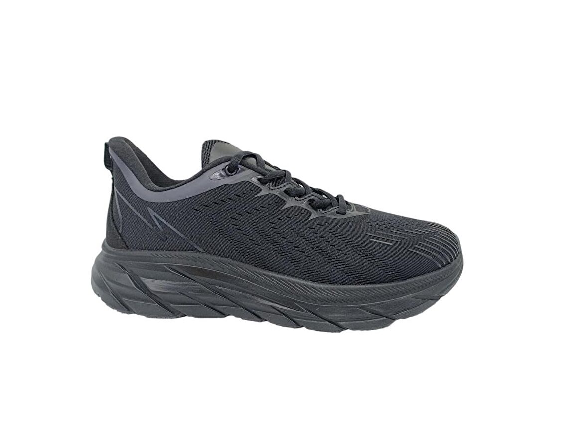 Lescon Easystep Nibur Siyah Unisex Yürüyüş Koşu Spor Ayakkabı