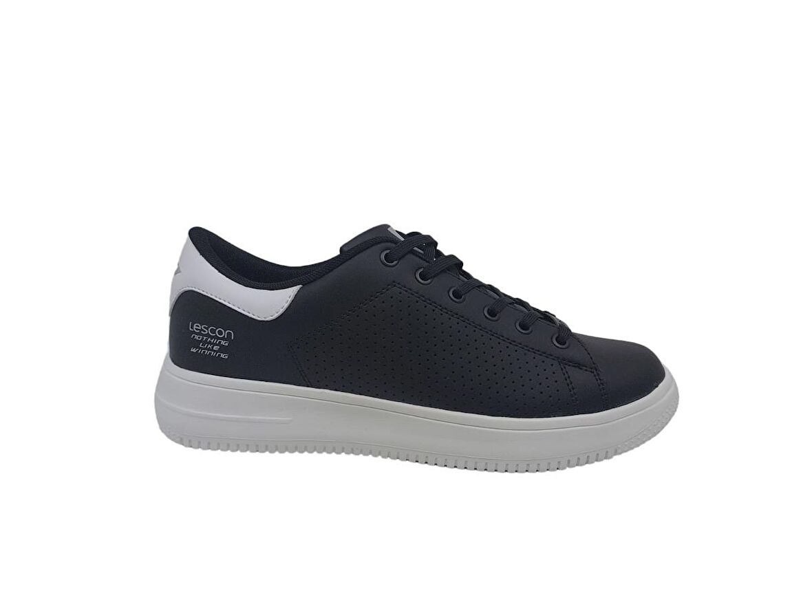 Lescon Elegance 2 Erkek Siyah Sneaker Ayakkabı