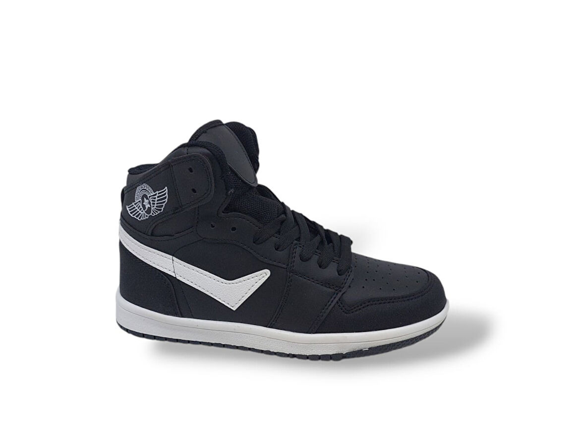 Lambırlent 8070 Erkek Siyah Bilekli Spor Ayakkabı