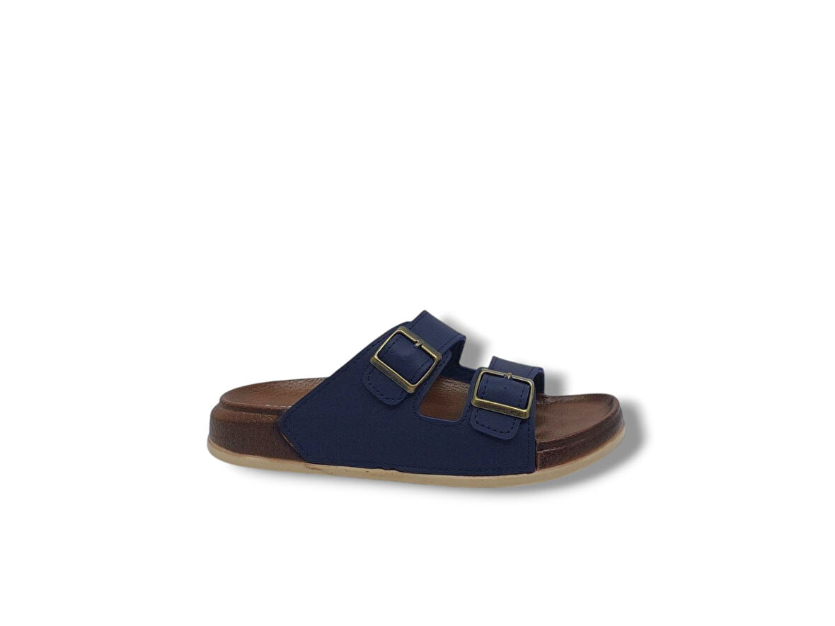 Witta 55201 Unisex Lacivert Tokalı Günlük Kullanım Terlik