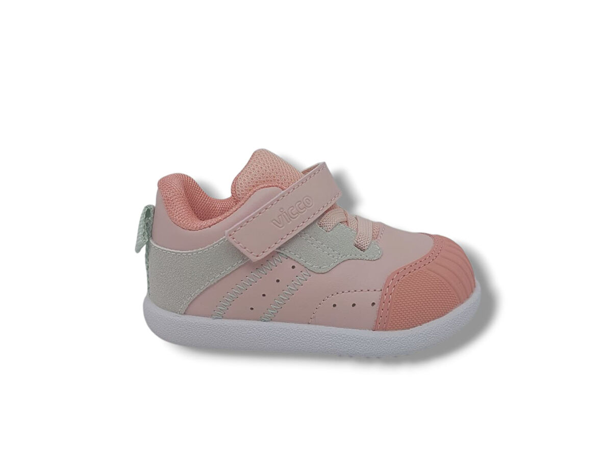 Vicco Ayden İlk Adım Bebek Pudra Casual Ayakkabı