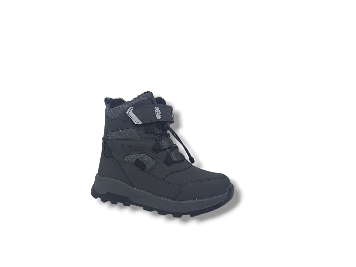 Zerhan 054 Çocuk Füme Cırt Cırtlı Treking Bot