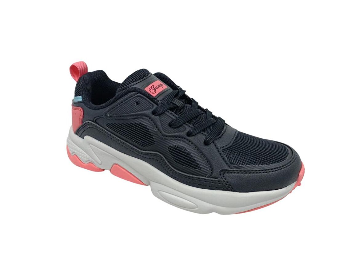 Jump 24711 Kadın Siyah Sneaker Spor Ayakkabı