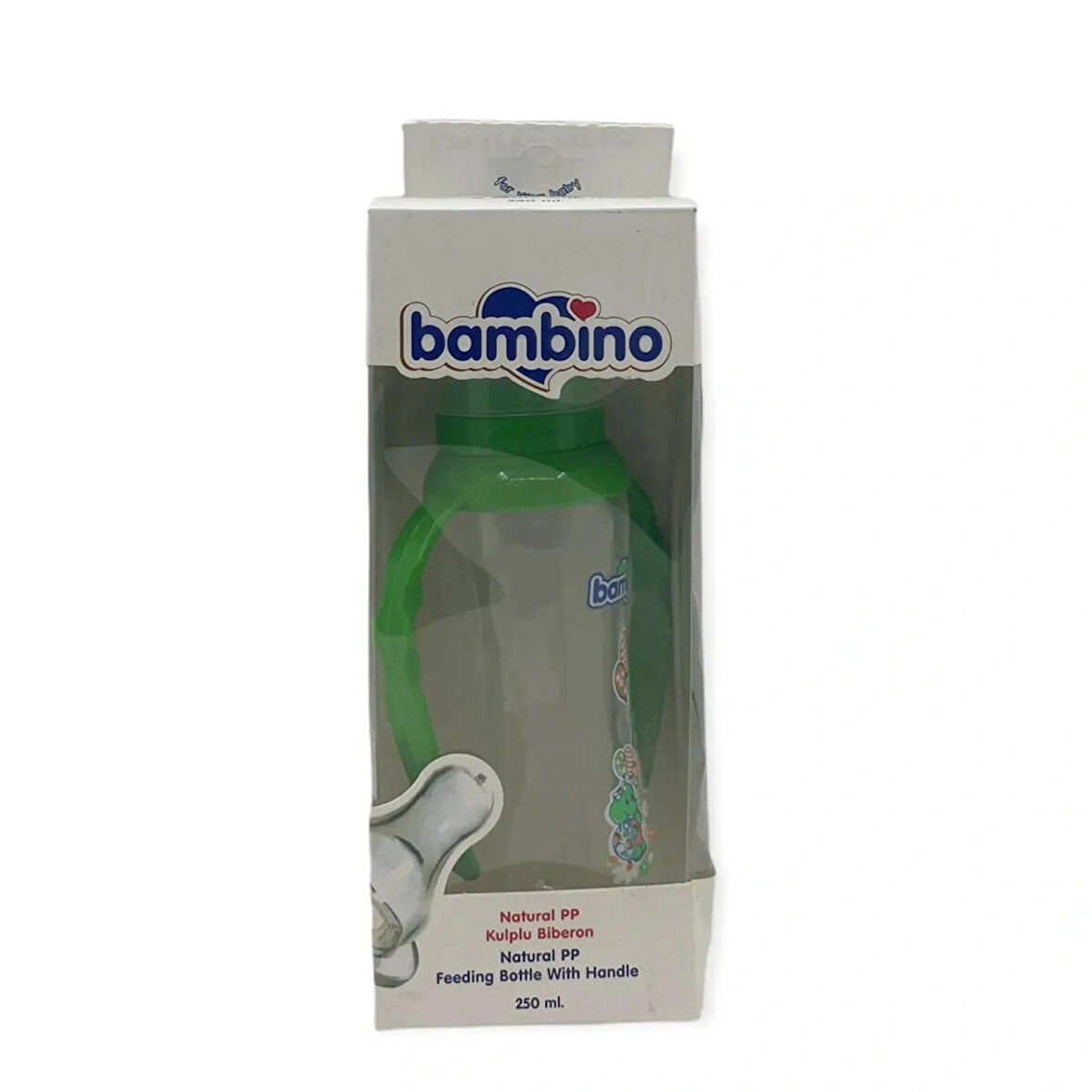 Bambino Natural Geniş Ağızlı Bib.125ml Be808 Yeşil