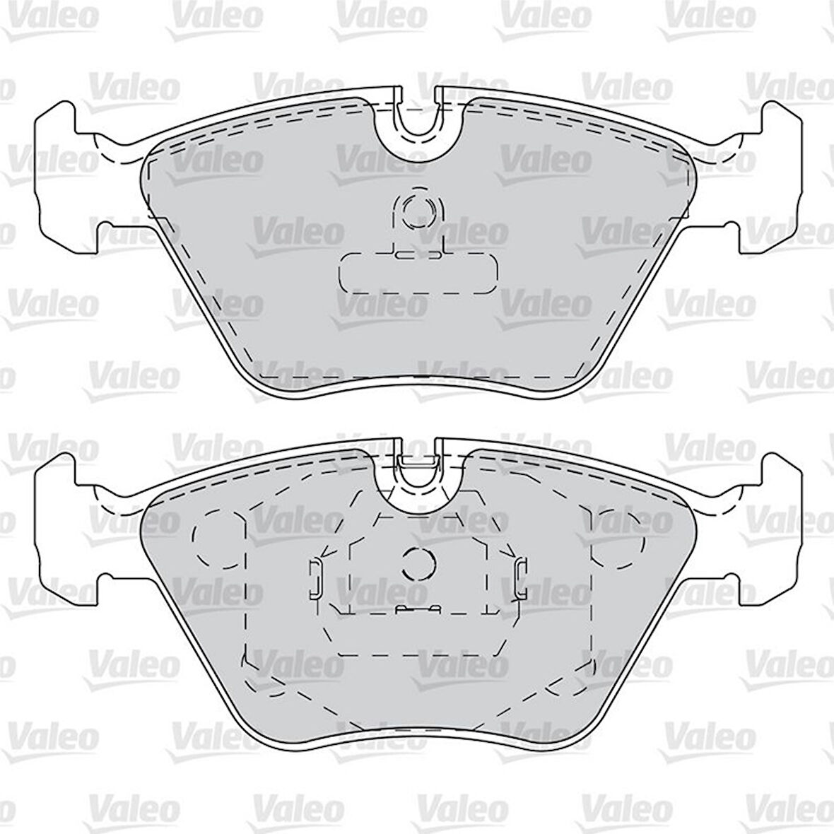 FREN BALATASI ON WVA 20968 ( BMW   E32 / E34 )