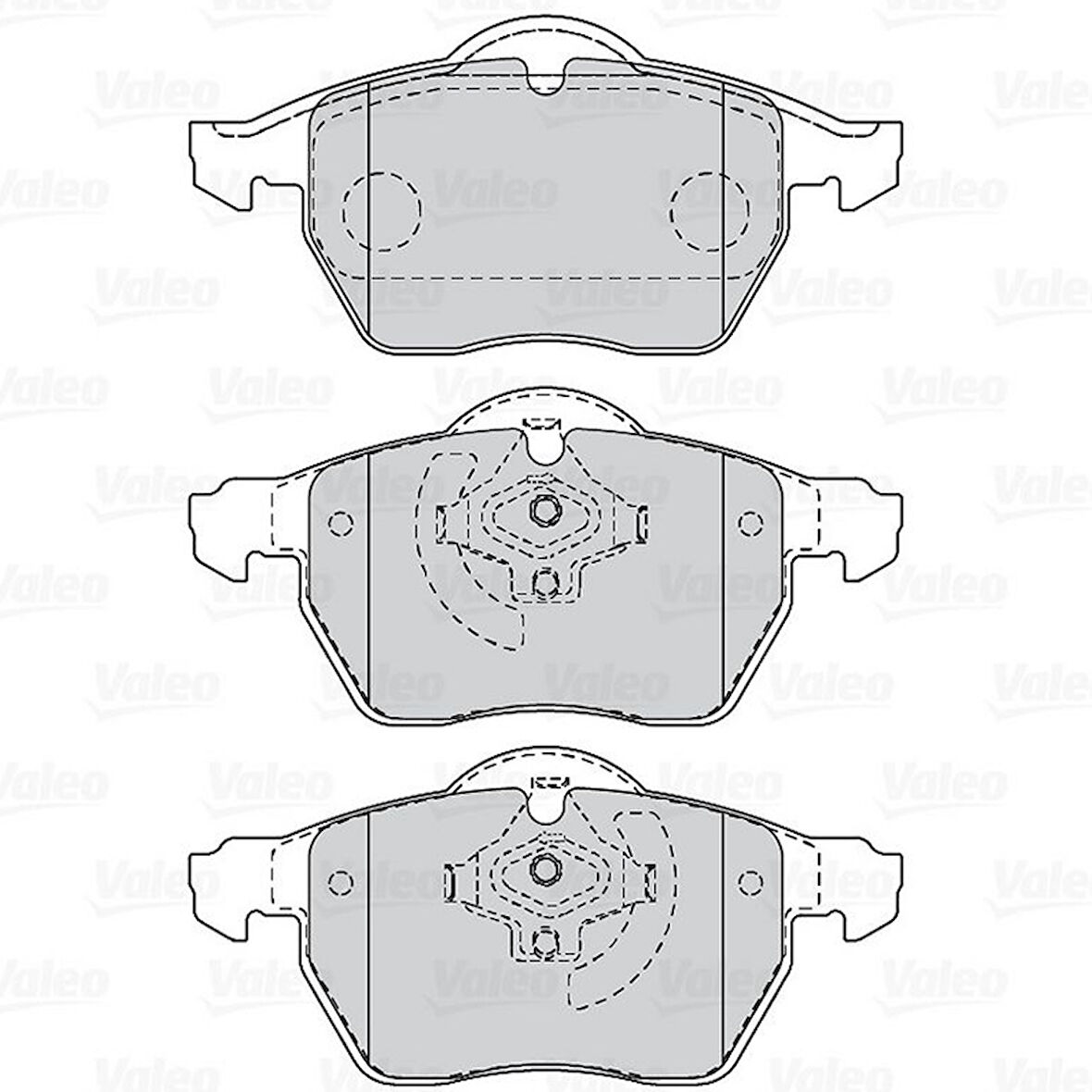 FREN BALATASI ON WVA 21273 VOLVO   850 C70 XC70  S70  V70