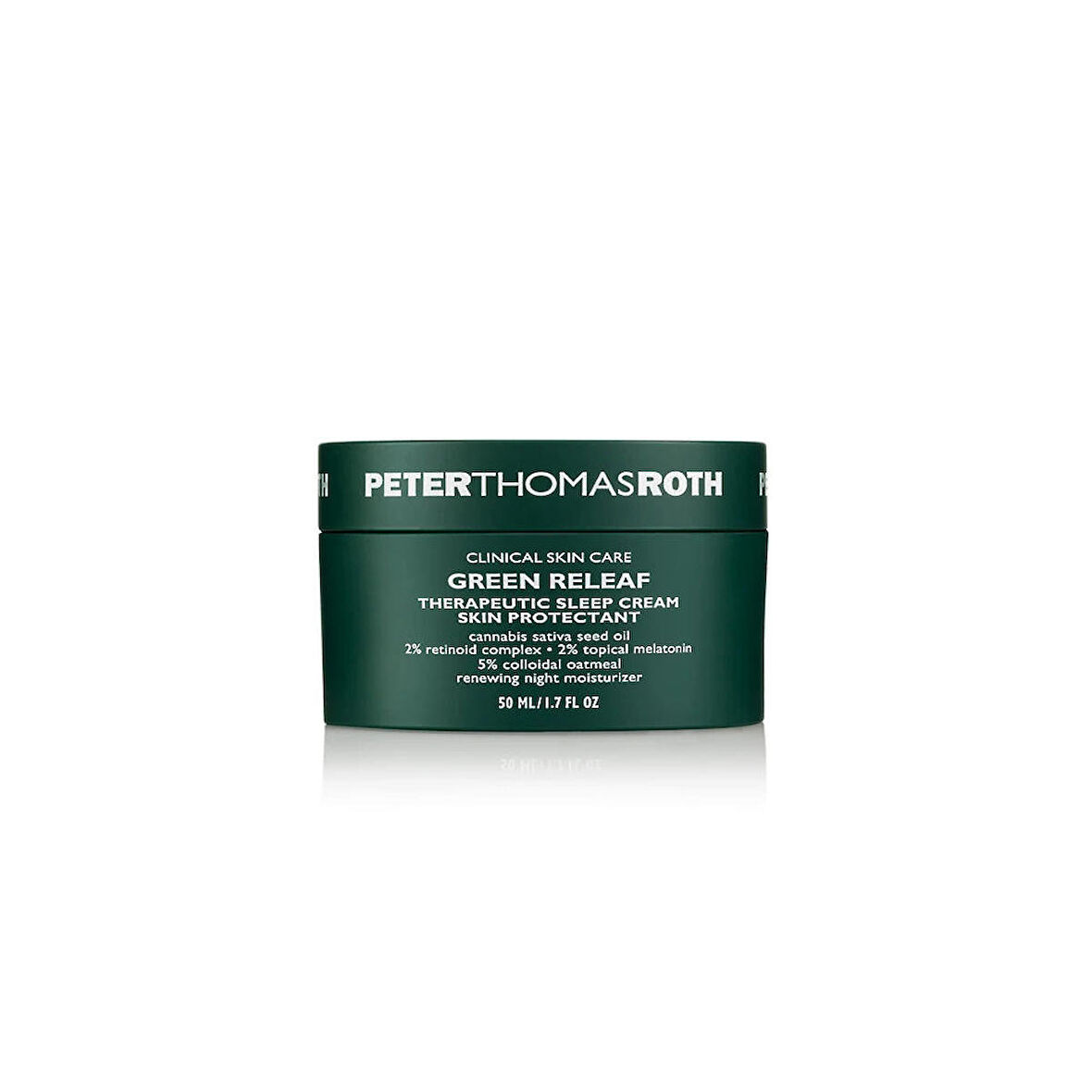 Peter Thomas Roth Green Releaf Therapeutic Sleep Cream Skin Protectant 50ml