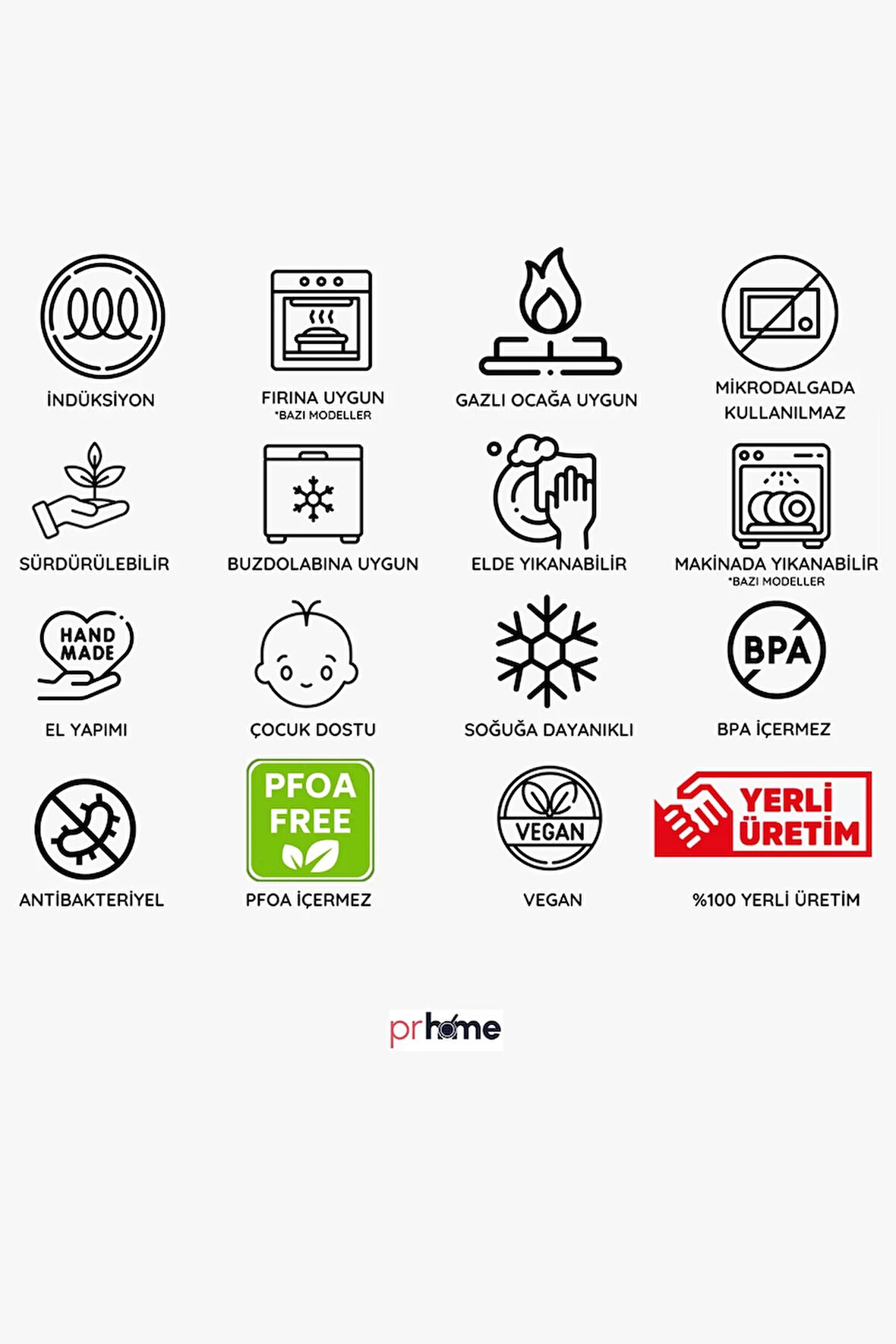 PR Home Fiorella Emaye Katlı Kurabiyelik