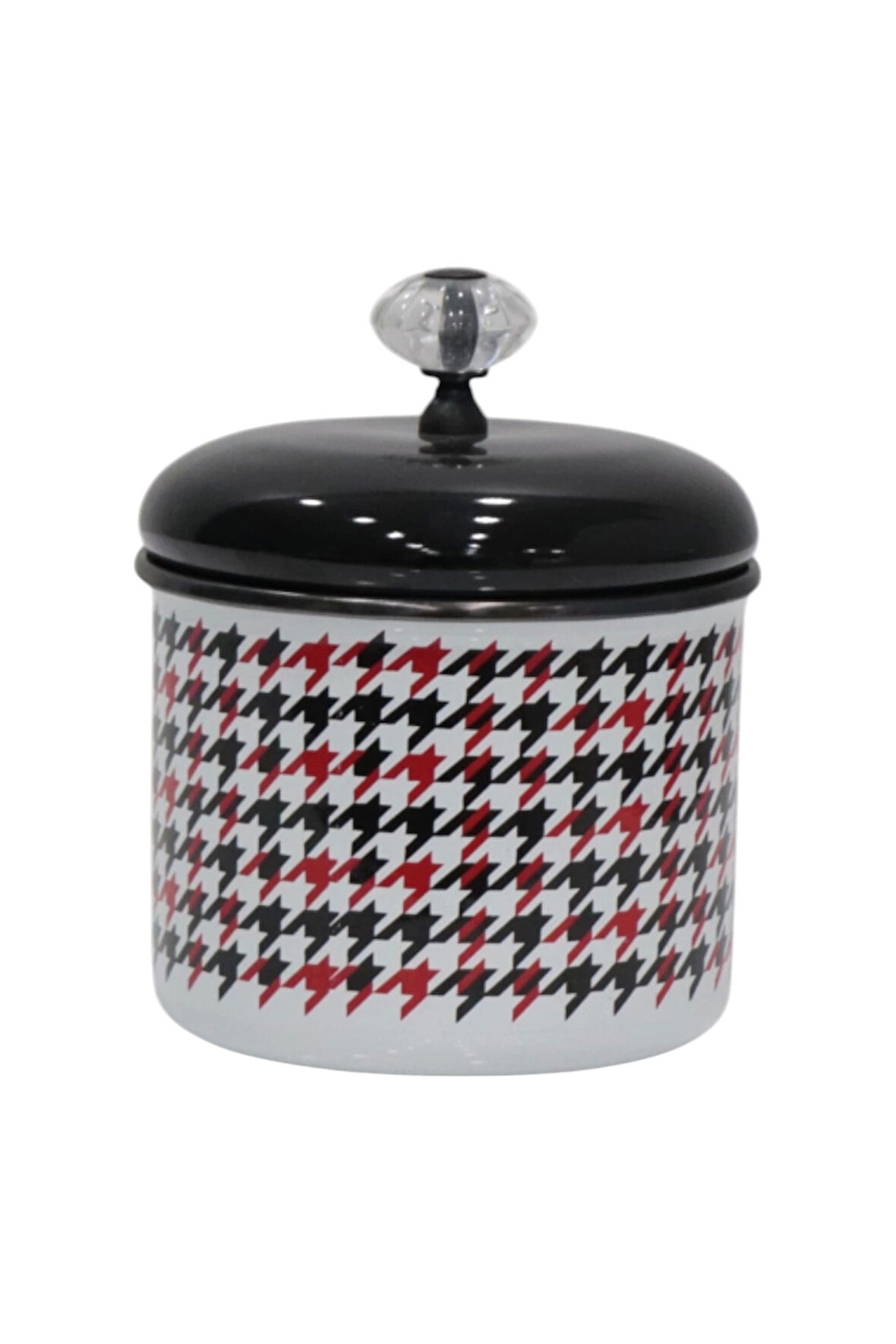 PR Home Forte Black Emaye Baharatlık Kavanoz Küçük Boy 10 cm