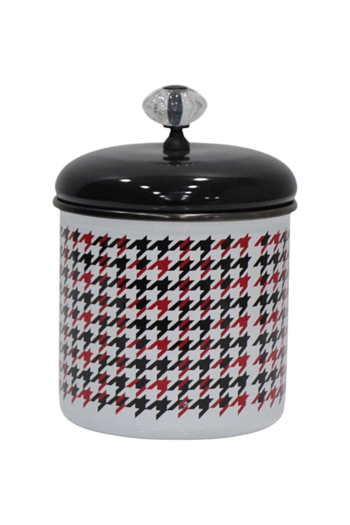 PR Home Forte Black Emaye Baharatlık Kavanoz Orta Boy 12 cm