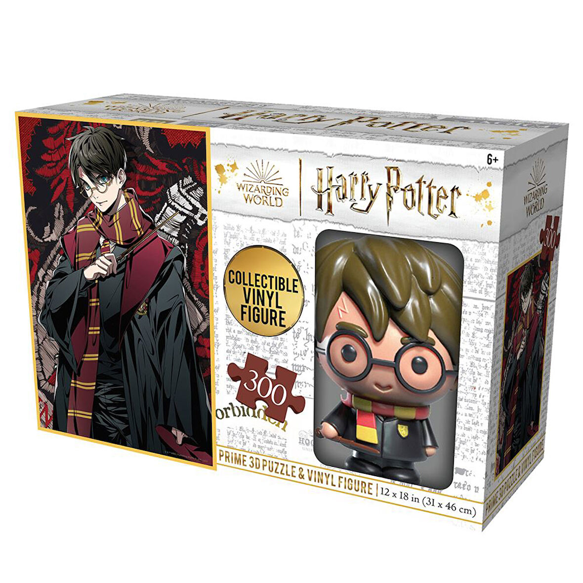 Prime 3D Harry Potter Figür ve 300 Parça Puzzle 35804
