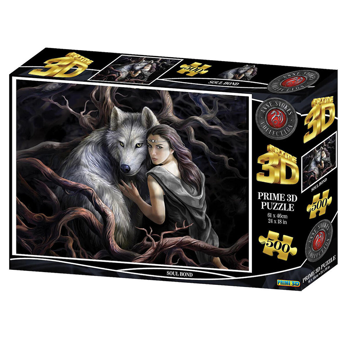Prime 3D Soul Bond 500 Parça Yetişkin Puzzle 10094