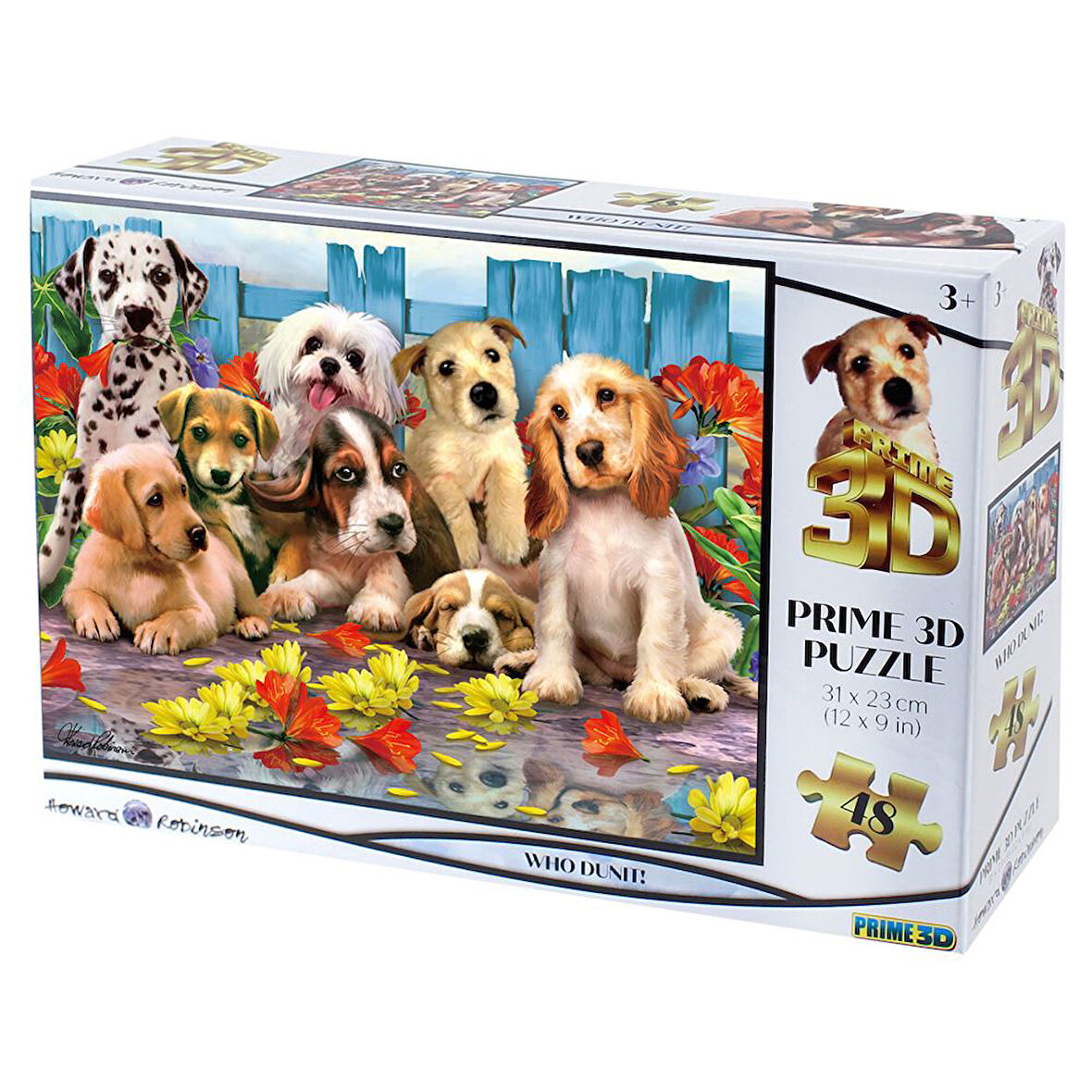 Prime 3D Kim Yaptı Puzzle 48 Parça 10516