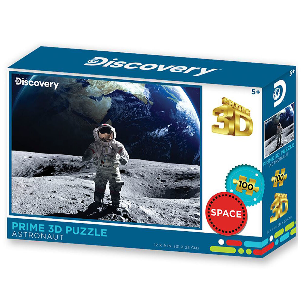 Prime 3D Discovery Ayda Astronot Puzzle 100 Parça 10709