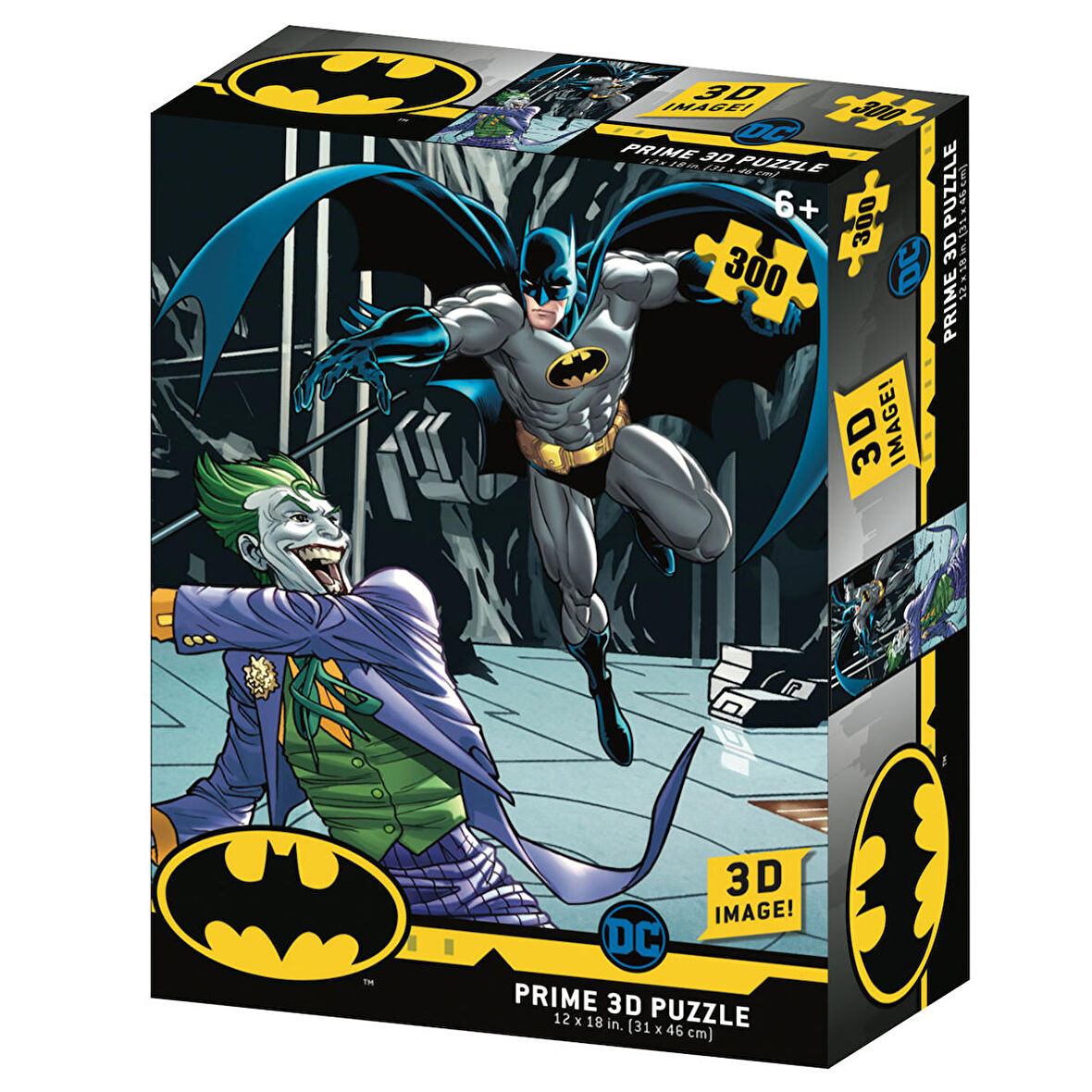 Prime 3D Batman vs Joker 300 Parça Puzzle 33002