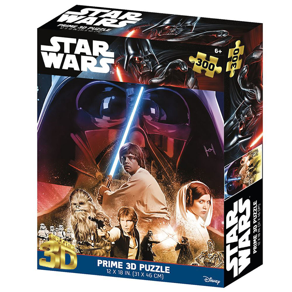 Prime 3D Star Wars Classic Puzzle 300 Parça 33148