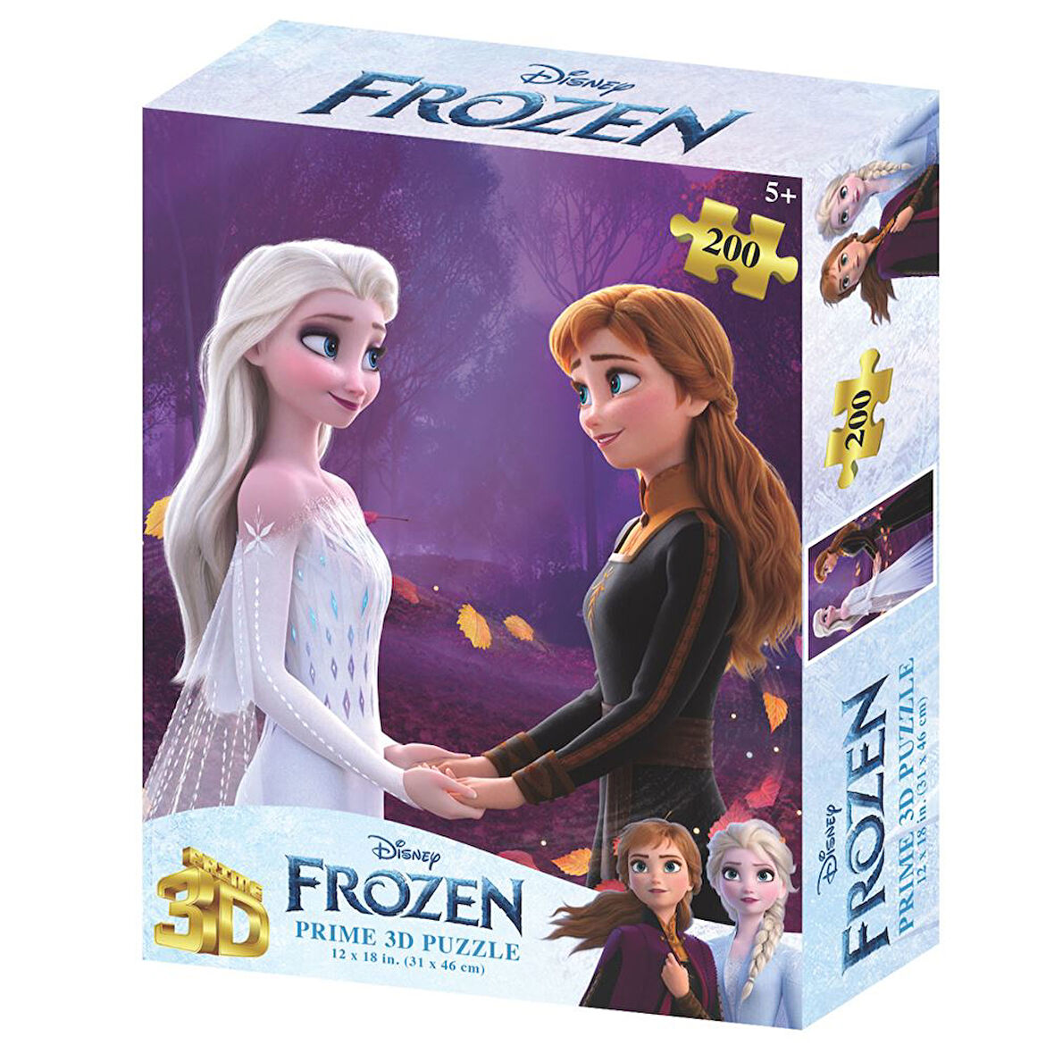 Prime 3D Disney Frozen Puzzle 200 Parça 33354