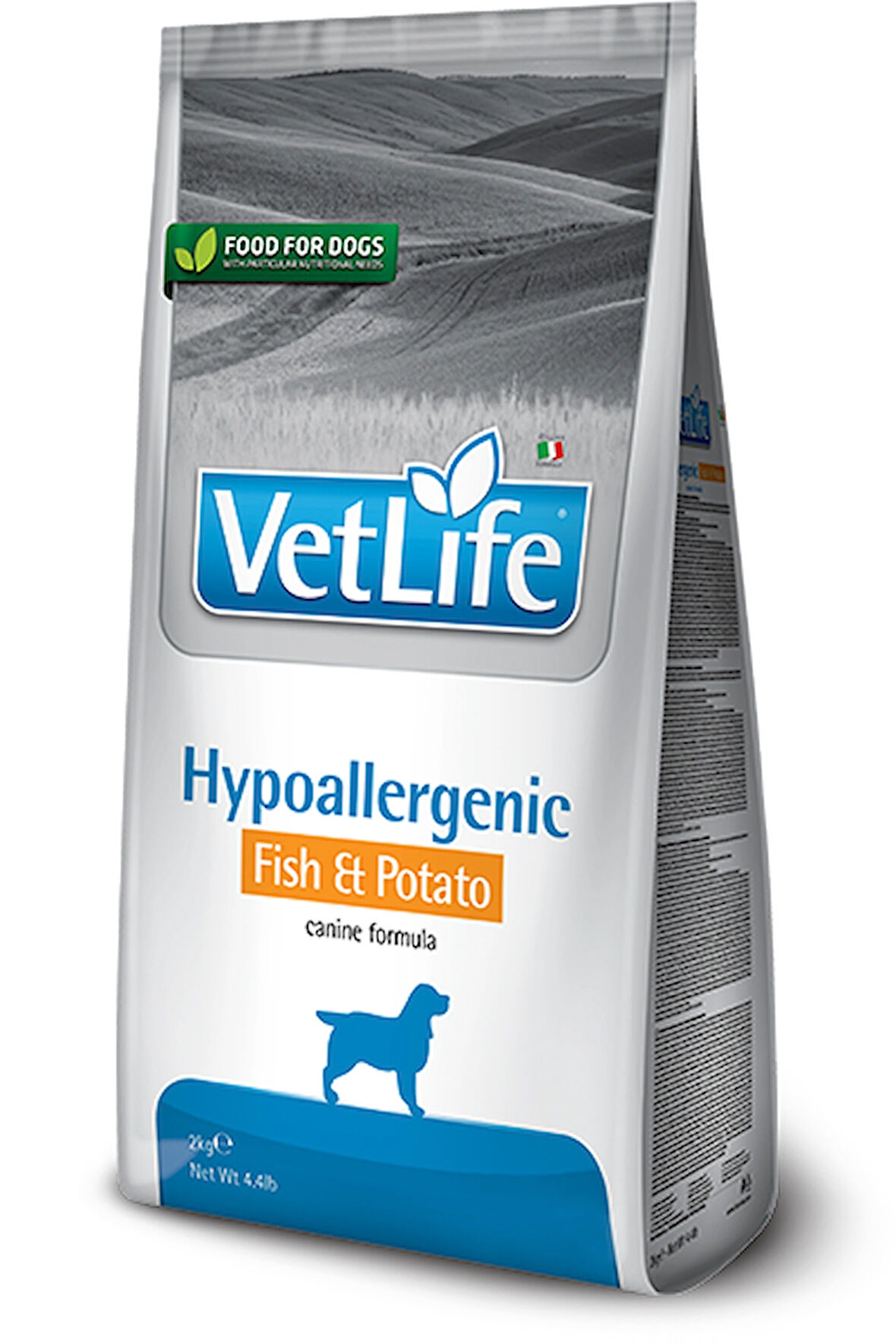 Vet Life Hypoallergenic Fish & Potato Köpek Maması 2 Kg