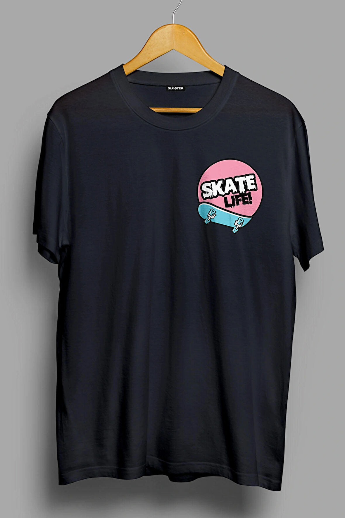 Skate Life - Üniseks Oversize Dijital Baskılı T-shirt