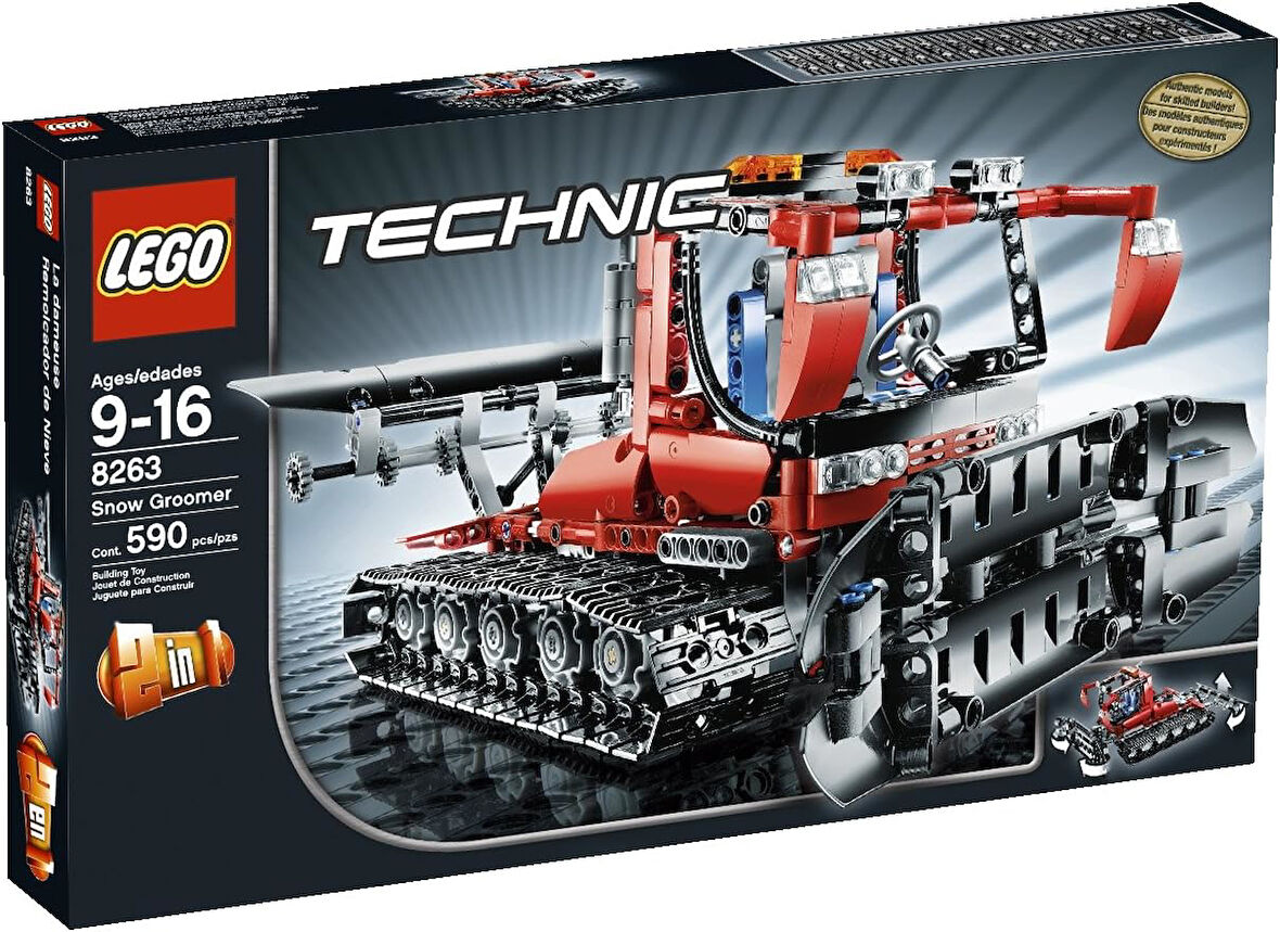 LEGO 8263  Technic Pistenraupe Kar Küreme Aracı