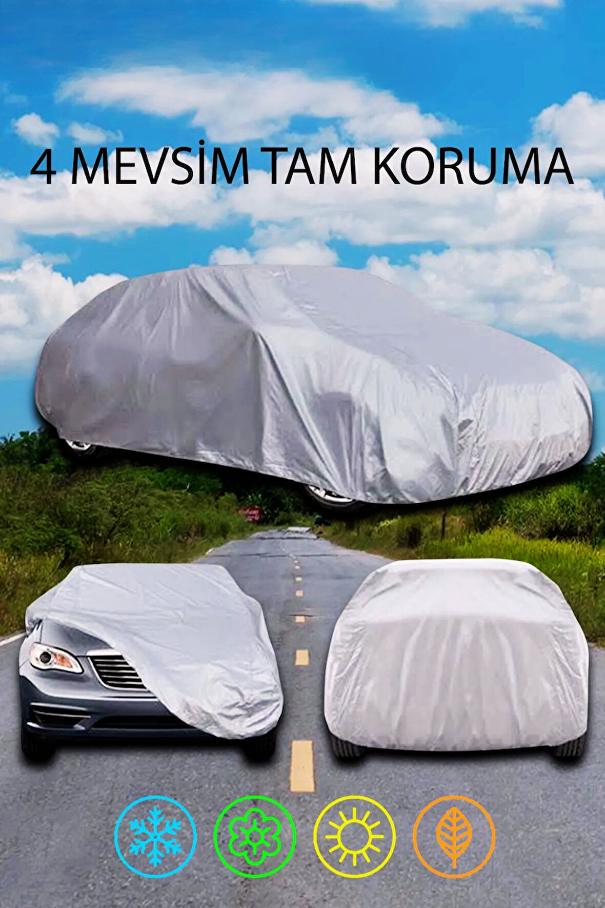 Audi A3 2004-2012 Uyumlu Oto Branda - Su Geçirmez Araç Çadırı HB2
