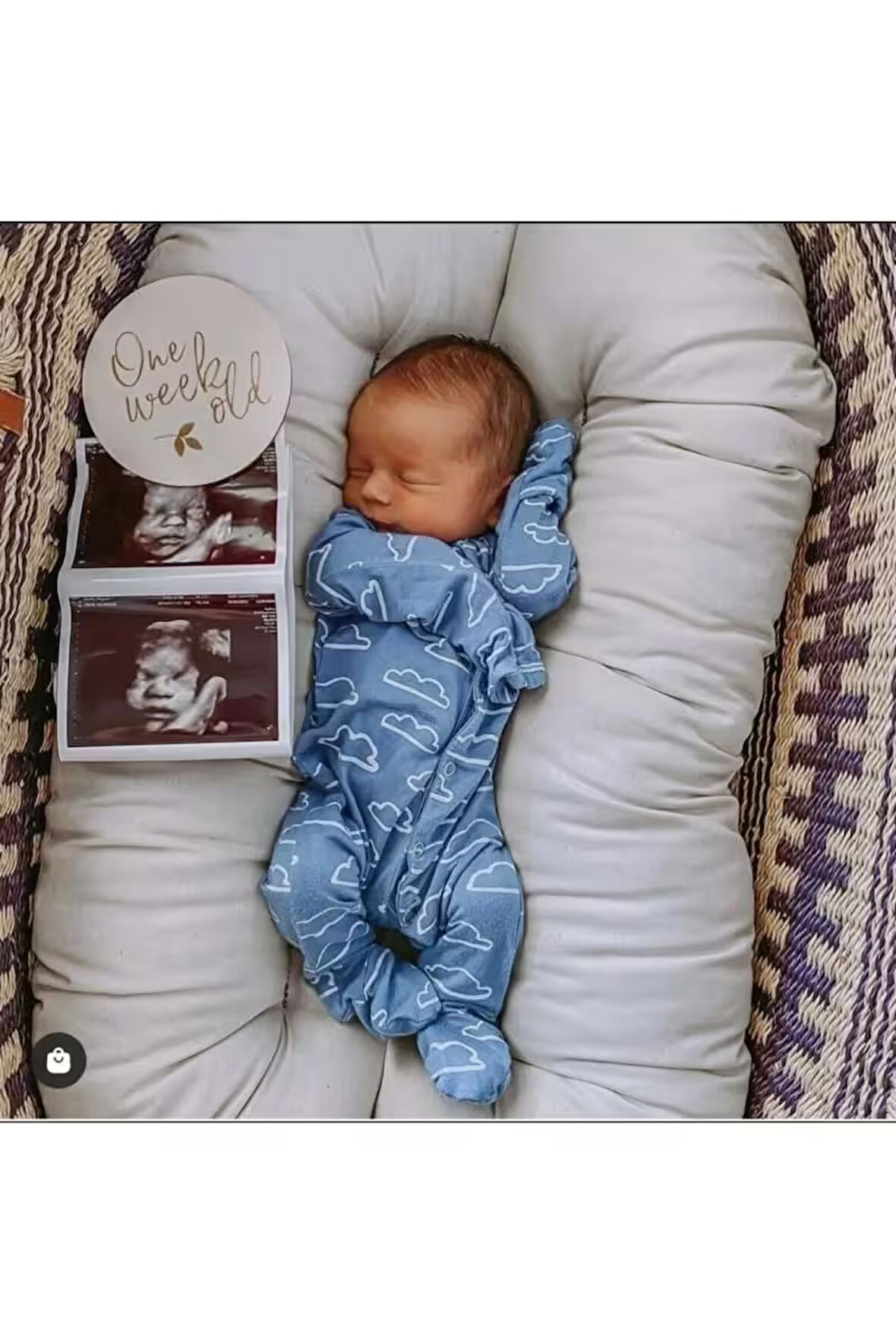 Organik babynest yenidoğan bebek yatağı