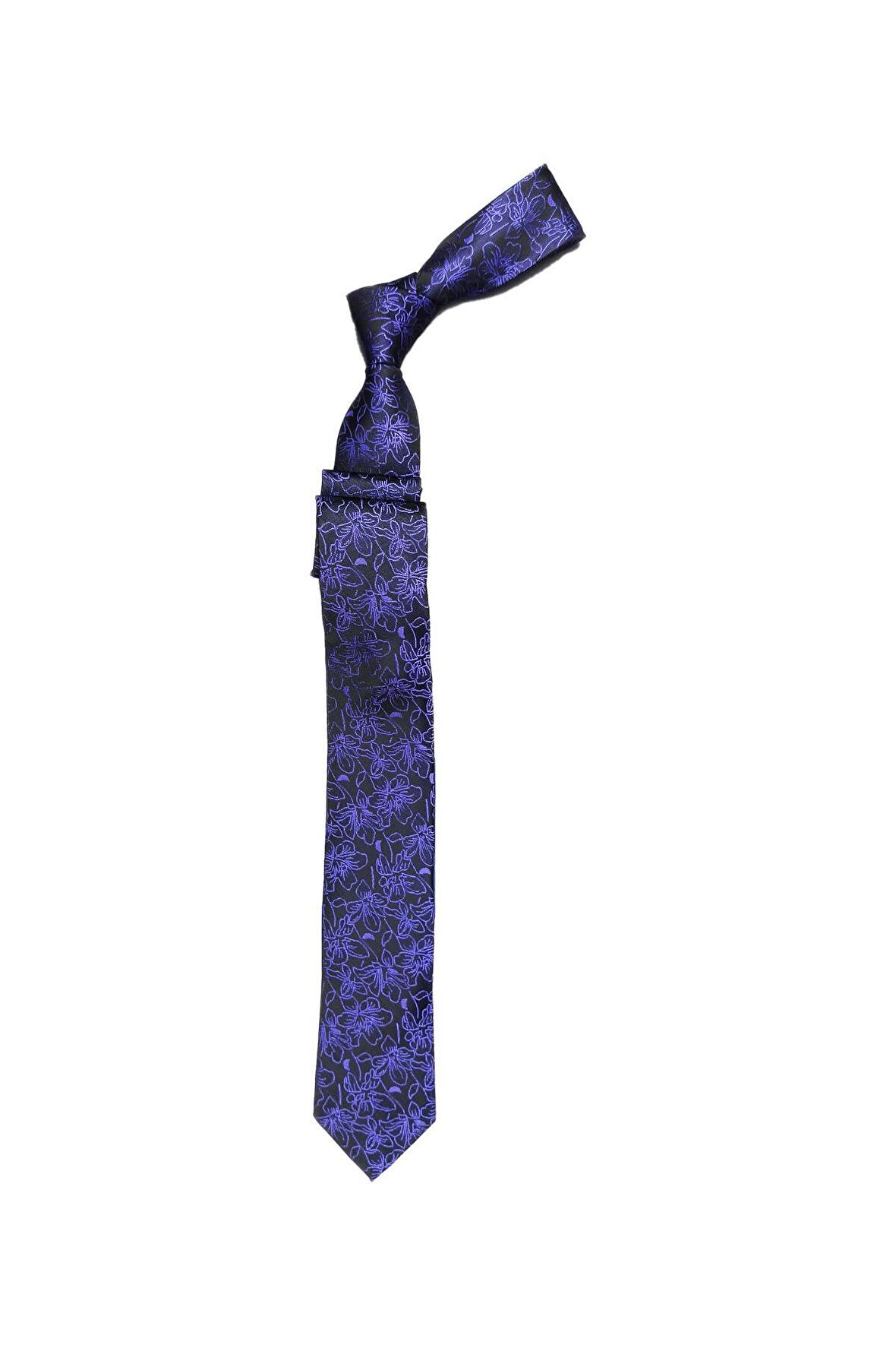 Çiçek Figürlü Kravat