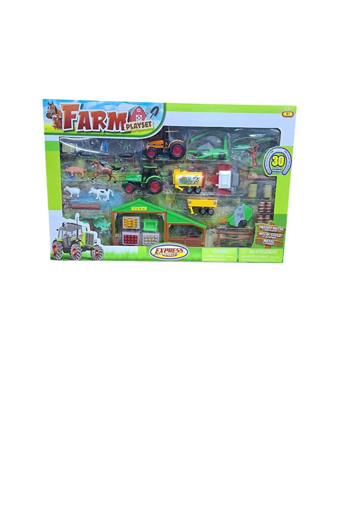 Seçtim Aldım Express Wheels 33019 Çiftlik Oyunu 30 Parça 3