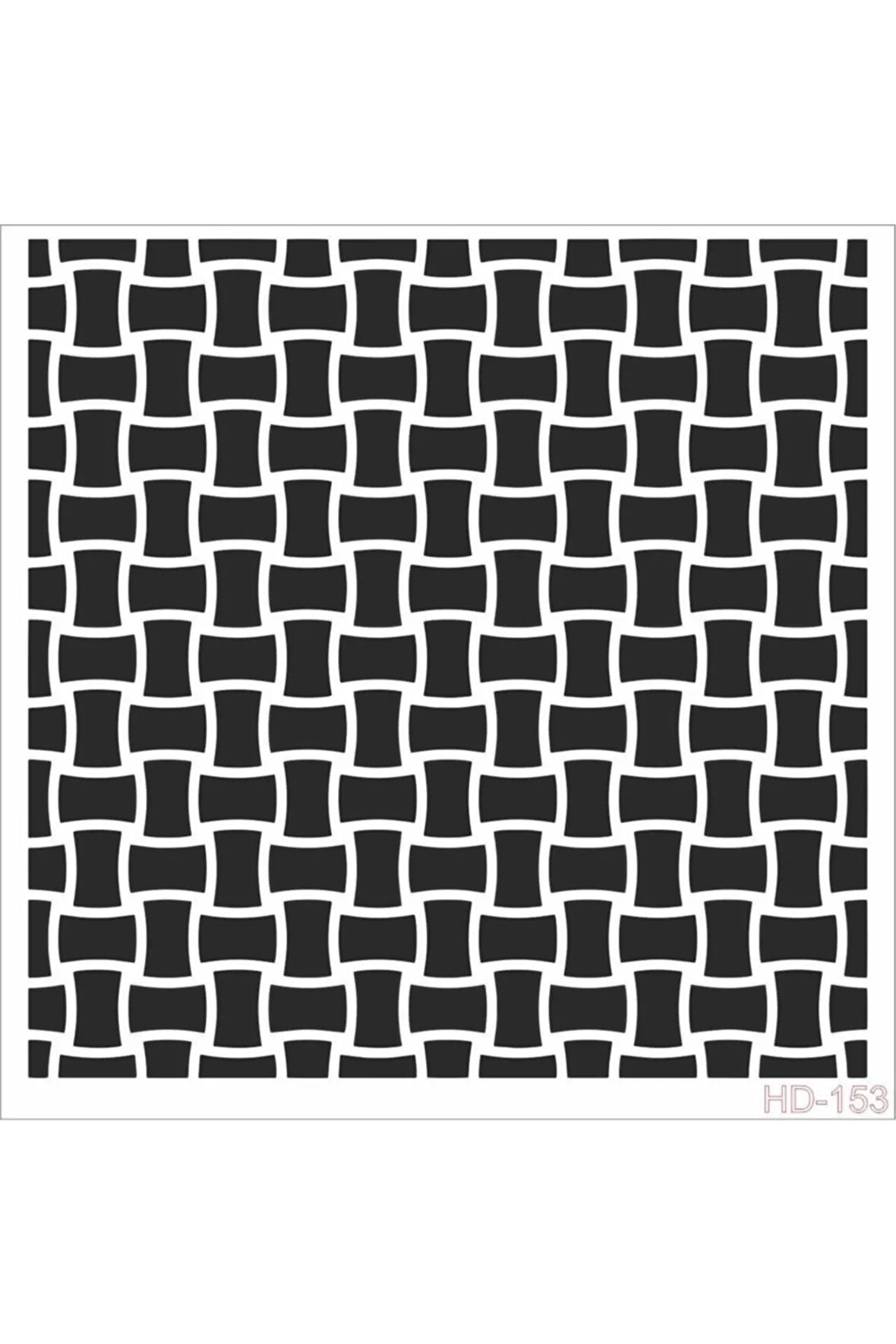 Hd153 Home Dekor Stencil 45x45