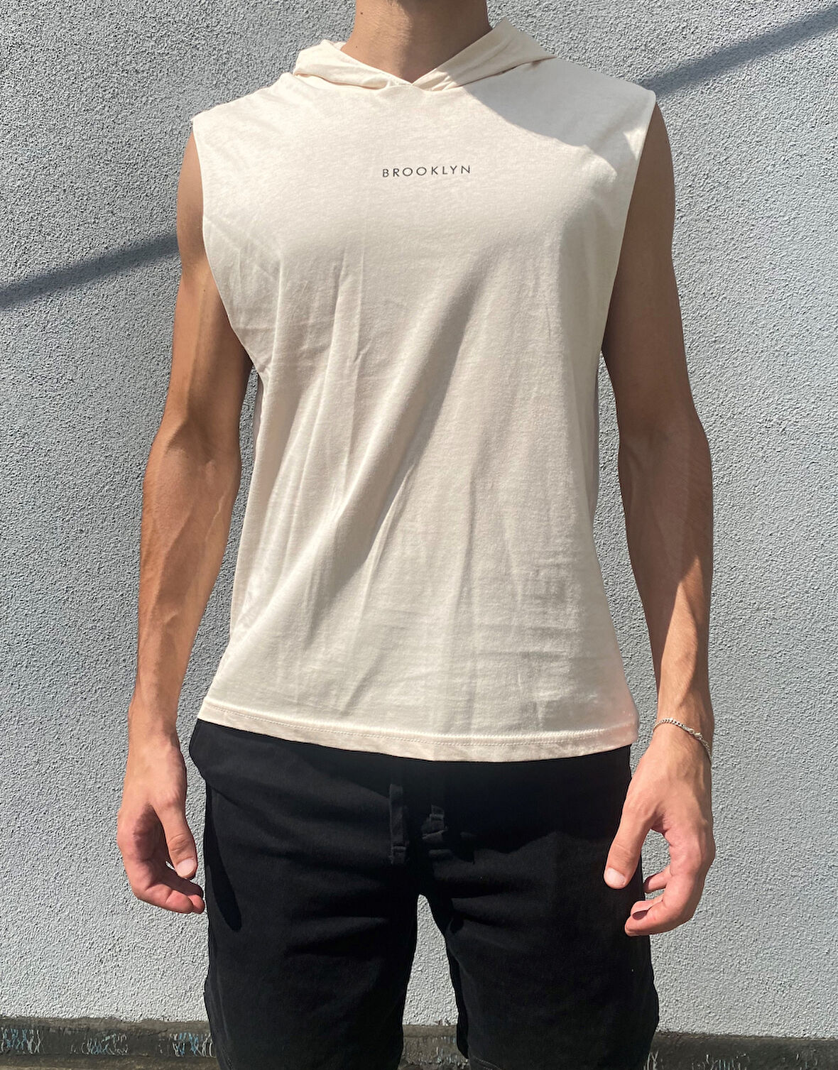 Süperlife Erkek Bisiklet Yaka Regular Fit Brooklyn Baskılı  Tişört SPR22TS122