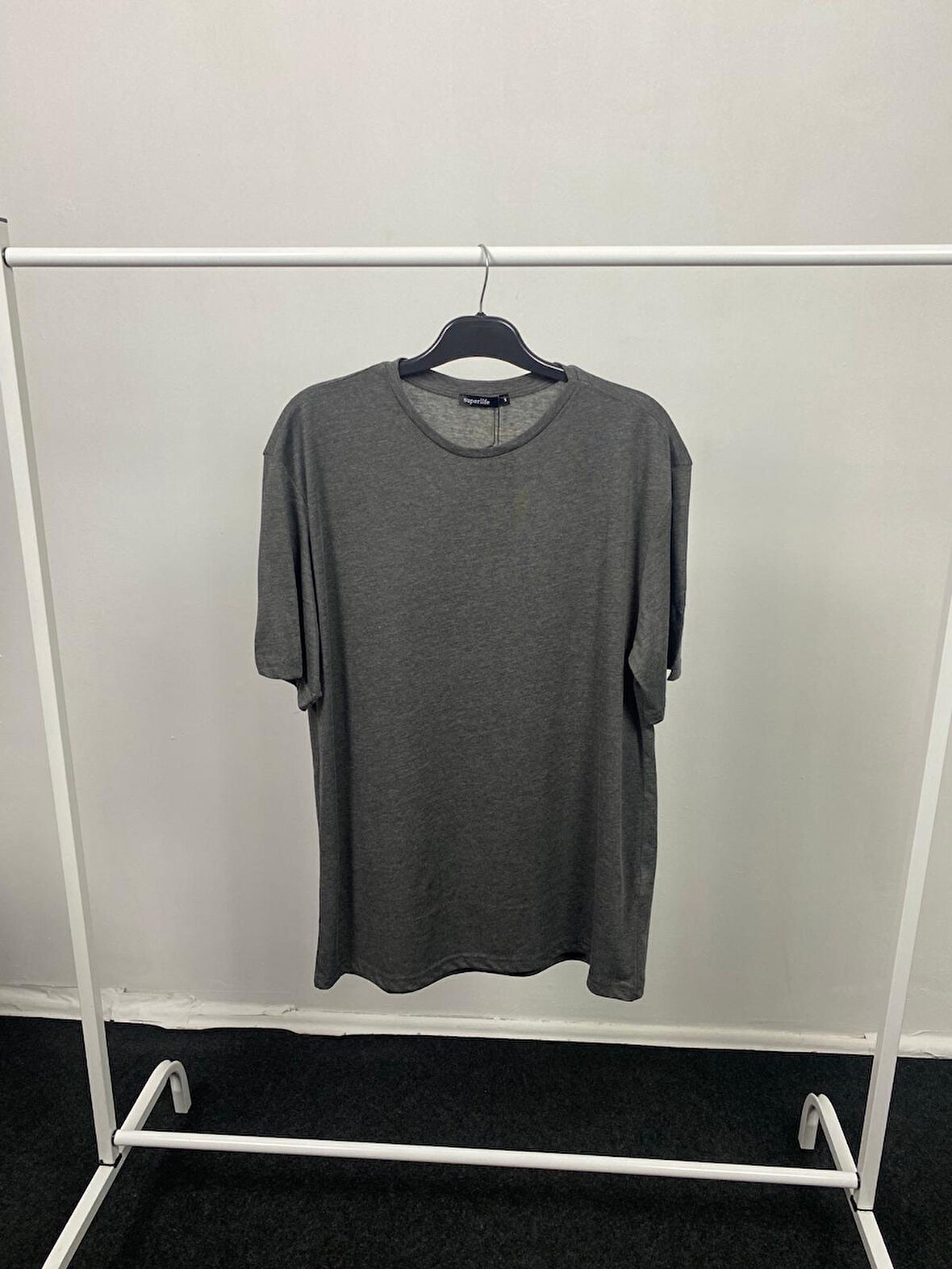 Süperlife Kadın Bisiklet Yaka Standart &Regular Fit Tişort spr21yk30