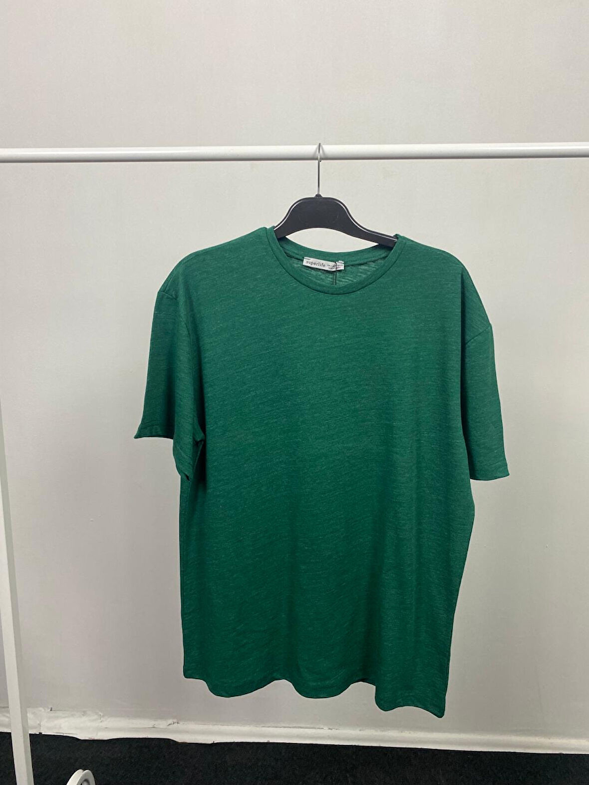 Süperlife Kadın Bisiklet Yaka Standart &Regular Fit Tişort spr21yk30