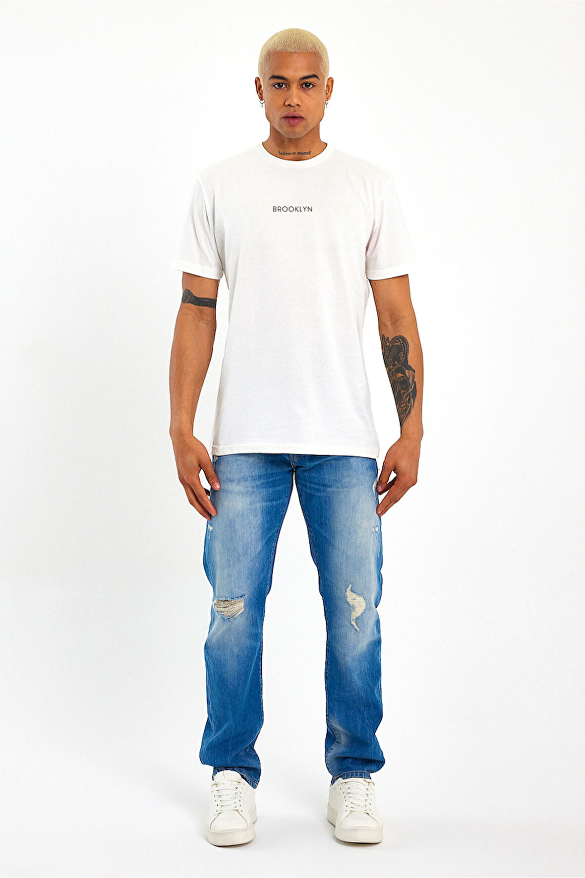 Süperlife Erkek Bisiklet Yaka Standart &Regular Fit SPR21Y27