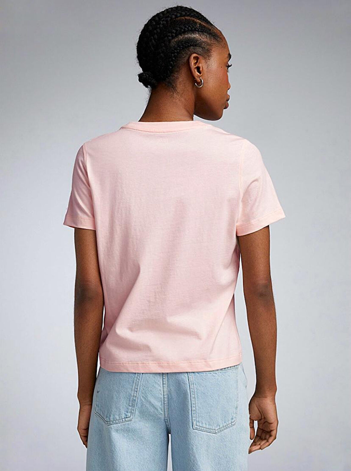 Kadın Bisiklet Yaka Tshirt SPR24TSK46