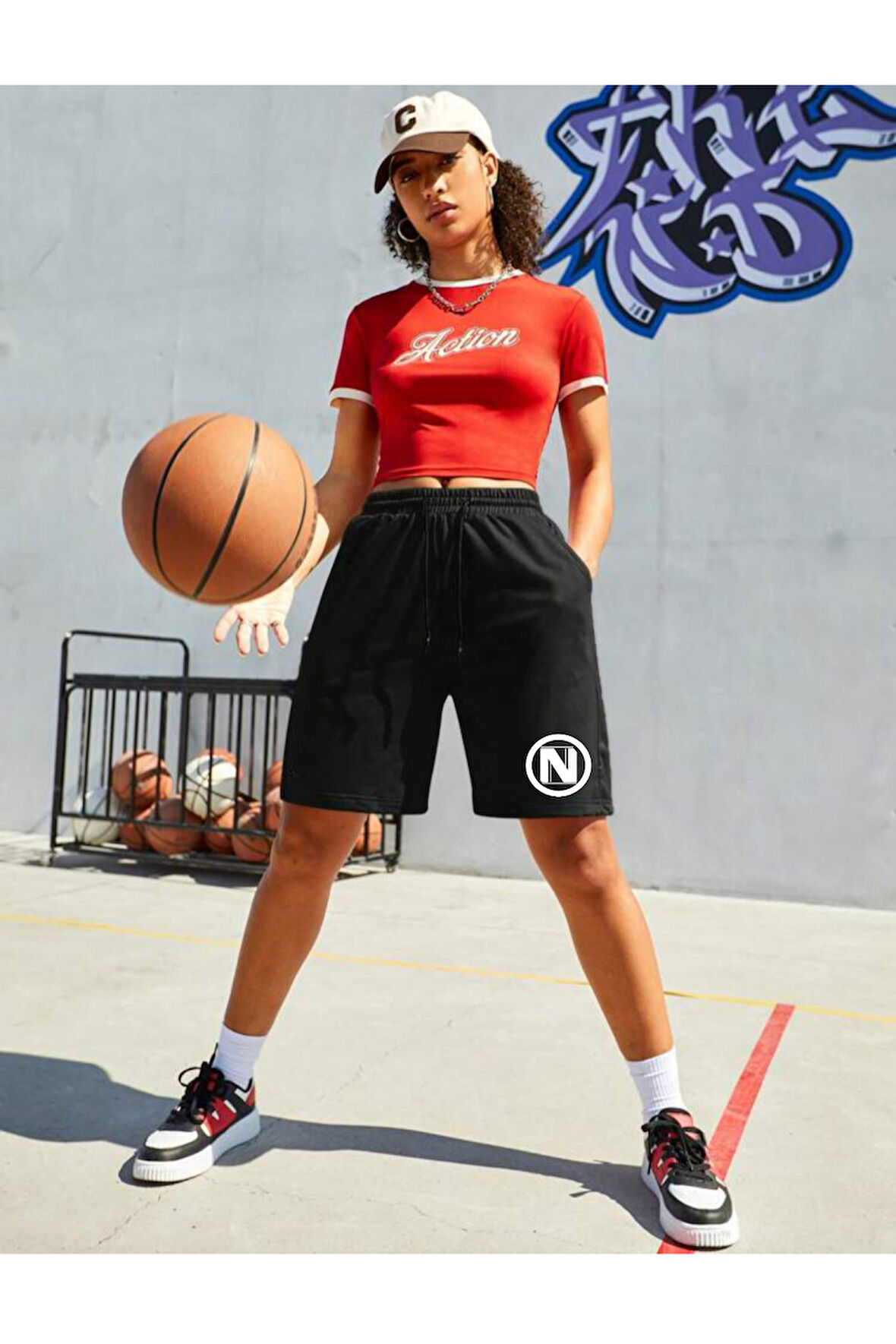 Süperlife Erkek N Baskılı Standart &Regular Kalıp Şort SPR25SRk082